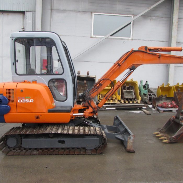 XE CUỐC - XE ĐÀO HITACHI EX35UR-1